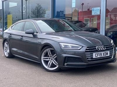 Used Audi A5 Sportback S-Line 150 HP (110 kW) 2019 Grey Hatchback