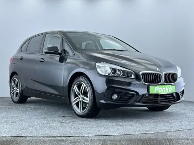 Used BMW 218 Sport Line 136 HP (100 kW) 2014 Black MPV