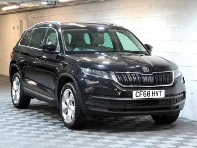 Used Skoda Kodiaq 150 HP (110 kW) 2019 Black SUV