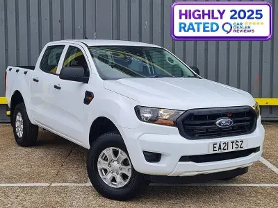 Begagnad Ford Ranger XL 170 HK (125 kW) 2021 Vit Pickup