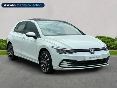 Used VW Golf VIII S 110 HP (80 kW) 2024 White Hatchback