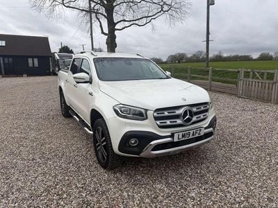 Used Mercedes X350 2019 White Pickup
