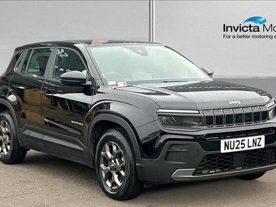 Used Jeep Avenger Longitude 100 HP (73 kW) 2025 Black SUV