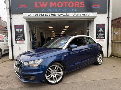 Used Audi A1 S-Line 143 HP (105 kW) 2014 Blue Hatchback