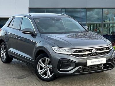 Indium grey Used 2022 VW T-Roc R-line SUV | £24,558 (Fair price)
