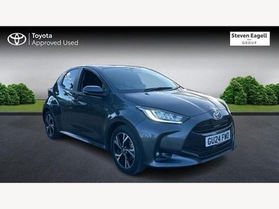 Used Toyota Yaris Hybrid Design 2024 Grey Hatchback