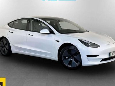White Used 2021 Tesla Model 3 Standard Range Sedan | £16,995 (Fair price)