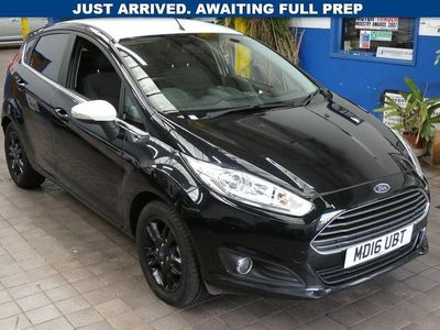 Used Ford Fiesta Zetec 2016 Black Hatchback