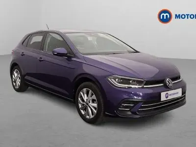 Used VW Polo Style 95 HP (69 kW) 2024 Mauve/purple Hatchback