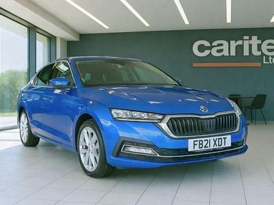 Used Skoda Octavia SE L 150 HP (110 kW) 2021 Blue Hatchback