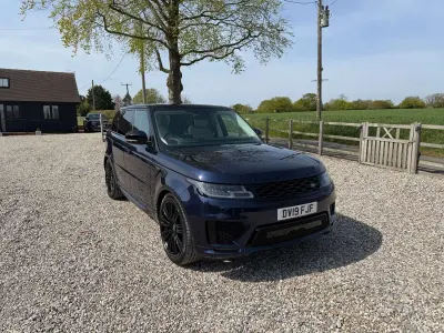 Used Land Rover Range Rover Sport Autobiography Dynamic 2019 Blue SUV