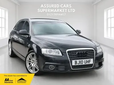 Used Audi A6 170 HP (125 kW) 2010 Black Estate
