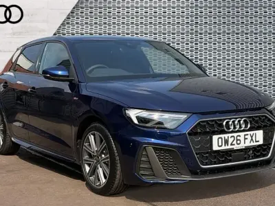 New Audi A1 Sportback S-Line 150 HP (110 kW) 2026 Blue Hatchback
