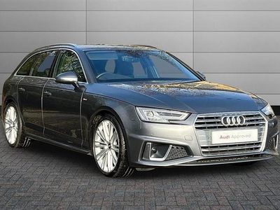 Used Audi A4 S-Line 150 HP (110 kW) 2019 Grey Estate