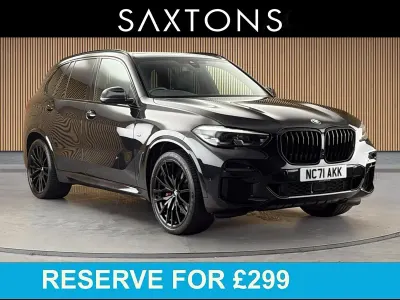 Used BMW X5 M Sport 340 HP (250 kW) 2021 Sapphire black SUV