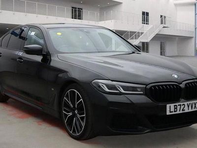 Black Used 2022 BMW 520 M Sport Sedan | £27,299 (Fair price)