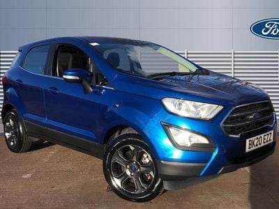 Used Ford Ecosport Zetec 125 HP (91 kW) 2019 Blue SUV