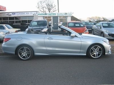 used Mercedes E350 E ClassBLUETEC AMG SPORT 2-Door Convertible