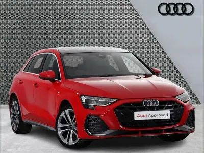 Used Audi A3 e-tron S-Line 200 HP (147 kW) 2025 Red Hatchback