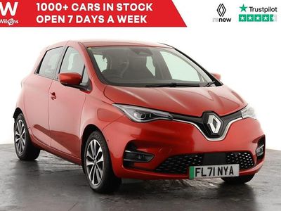 Used Renault Zoe GT-Line 100 kW (136 HP) 2021 Red Hatchback