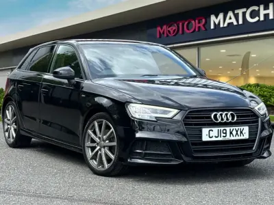 Usado Audi A3 Sportback Black Edition 2019 Preto Citadino