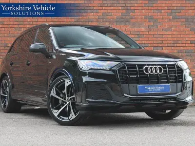 Used Audi Q7 Black Edition 2021 Black SUV