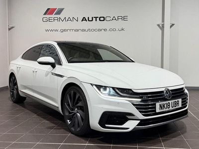 Used VW Arteon R-line 2018 White Hatchback