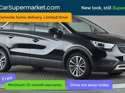Used Vauxhall Crossland X SRi 83 HP (61 kW) 2020 Black SUV