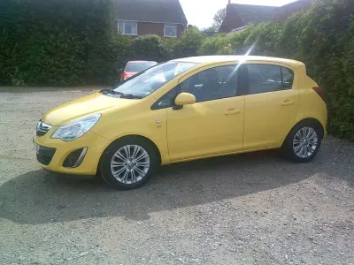 Used Vauxhall Corsa 2013 Yellow Hatchback