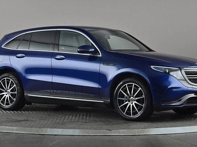 Used Mercedes EQC400 AMG line 300 kW (408 HP) 2020 Blue SUV