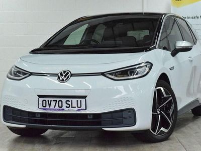 Used VW ID.3 Pro 150 kW (204 HP) 2020 White Hatchback