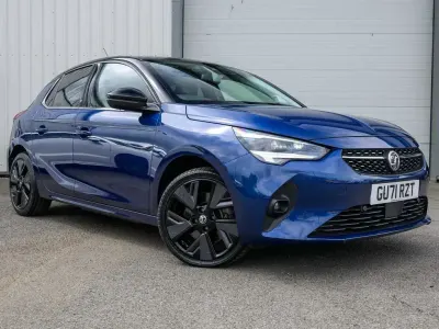 Used Vauxhall Corsa-e Elite 100 kW (136 HP) 2021 Blue Hatchback