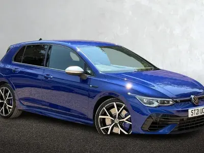 Used VW Golf VIII R 320 HP (235 kW) 2021 Blue Hatchback