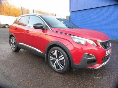 Used Peugeot 3008 GT-line 2017 Red Hatchback