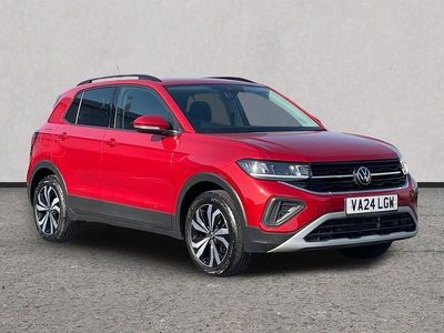 Used VW T-Cross Match 115 HP (84 kW) 2024 Red SUV