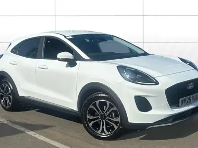 Used Ford Puma Titanium 125 HP (91 kW) 2025 White SUV