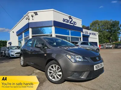 Used Seat Ibiza SOL 75 HP (55 kW) 2016 Grey Hatchback