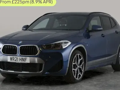 Begagnad BMW X2 M Sport 220 HK (161 kW) 2021 Blå SUV