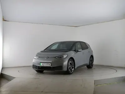 Begagnad VW ID.3 Pro 150 kW (204 HK) 2021 Grå Halvkombi