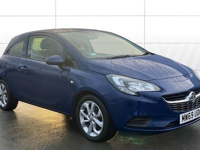 Used Vauxhall Corsa Sport 75 HP (55 kW) 2019 Blue Hatchback