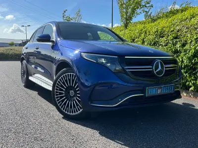 Used Mercedes EQC400 AMG Line Premium Plus 300 kW (408 HP) 2020 Blue SUV