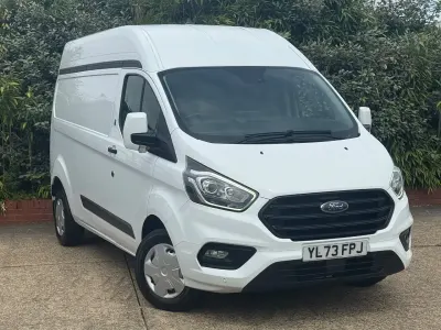 Used Ford Transit Custom Trend 130 HP (95 kW) 2023 White Van