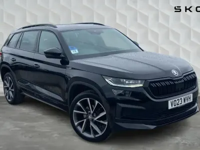 Second-hand Skoda Kodiaq SportLine 150 CP (110 kW) 2023 Negru SUV