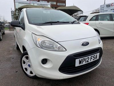 White Used 2012 Ford Ka Studio Hatchback | £2,699 (Fair price)