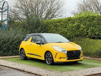 Used DS Automobiles DS3 Elegance 100 HP (73 kW) 2016 Yellow Hatchback