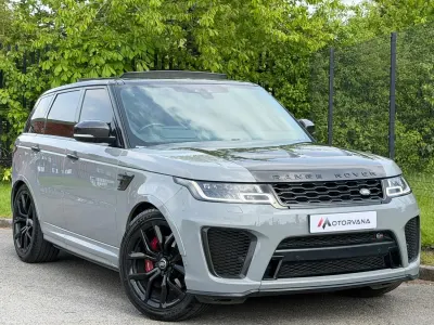 Second-hand Land Rover Range Rover Sport SVR 575 CP (422 kW) 2018 Gri SUV