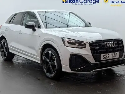Used Audi Q2 Black Edition 150 HP (110 kW) 2021 White SUV