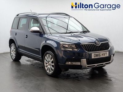 Blue Used 2016 Skoda Yeti SE SUV | £13,950 (Fair price)