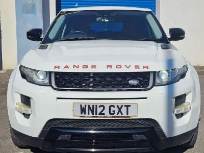 Used Land Rover Range Rover evoque Dynamic 2012 White SUV