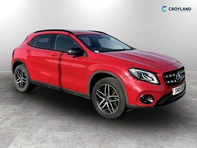 Used Mercedes GLA180 Urban 122 HP (89 kW) 2019 Red SUV